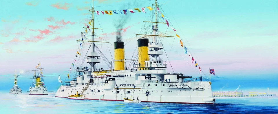 Trumpeter 05338 - 1:3 50 Russe Marine Tsesarevich Battleship 1904 - Neuf - Photo 1/1