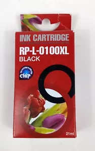 MARKENLOSE Tintenwagen RP-L-0100XL schwarz 21ml für verschiedene Lexmark abgelaufen - Bild 1 von 5
