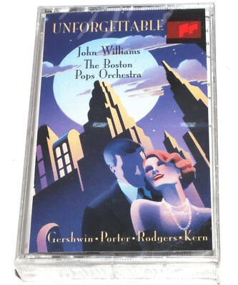 Boston Pops Orchestra & Williams - Unforgettable (Cassette Tape 1993) NEW SEALED - Image 1 of 4
