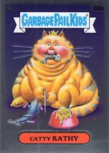 2021 GARBAGE PAIL KIDS GPK CHROME SERIES 4 BASE CATTY KATHY 159a NM - Picture 1 of 1