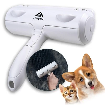 LINUMA Tierhaarentferner Fusselrolle Wiederverwendbar Fusselentferner Fusselbürste