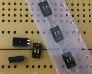 Interruptor DIP de 2 vías contactos dorados cinta de bajo perfil sellada SMD 1,27 mm paso múltiple Qy - Imagen 1 de 2