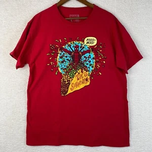 Marvel Deadpool PICO-BOO! T-shirt Taco Surprise rossa taglia grande - Foto 1 di 7