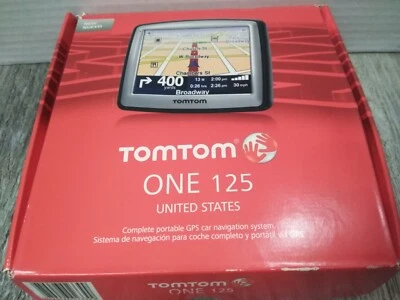 TomTom One 125 (United States) Portable GPS Car Navigation System, 3'5'' SCREEN - Image 1 of 4