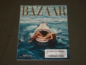 2015 MARCH HARPER'S BAZAAR MAGAZINE - RIHANNA COVER - B 3673 - Picture 1 of 2