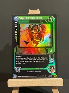 Dragon Ball GT TCG Saiyan Overhead Pound 82 Shadow Dragons Saga Limited Foil! - Foto 1 di 2