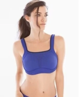 SOMA SPORTS 570177291 Max Support Bra Blue 32DD High Impact ** - Image 1 of 4