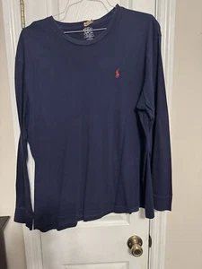 Polo Ralph Lauren Men's Long Sleeve Crew Neck T-Shirt (Size-XL) - Picture 1 of 2