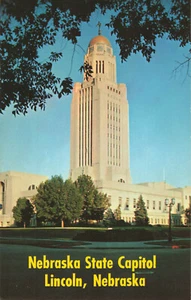 Postcard Nebraska State Capitol Lincoln - Imagen 1 de 2
