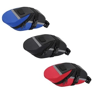 Borsa Sella Bici Bicicletta Sotto Sedile Portaoggetti Coda Borsa Ciclismo Impermeabile 1PZ - Foto 1 di 13