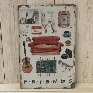 Friend TV Show Poster Metallschild Greatest Moments Couch Kaffeespitzen 🙂 - Bild 1 von 1