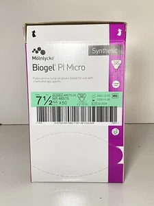 Molnlycke Biogel 48575 Synthetik PI Micro Handschuhe Größe - 7,5 - Bild 1 von 3