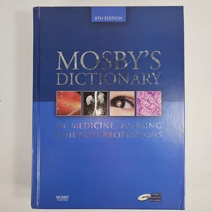 Mosby’s Dictionary Of Medicine Nursing & Health Professions 8th Edition HC w/ CD - Picture 1 of 18