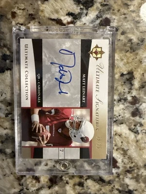 2006 Ultimate Collection Signatures /25 Matt Leinart #US-ML Rookie Auto RC - Image 1 of 3