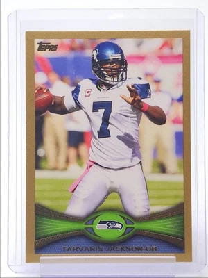 TARVARIS JACKSON 2012 TOPPS ФУТБОЛ ЗОЛОТОЙ ГРАНИЦЫ SEAHAWKS /2012 Q0333 - Изображение 1 из 2