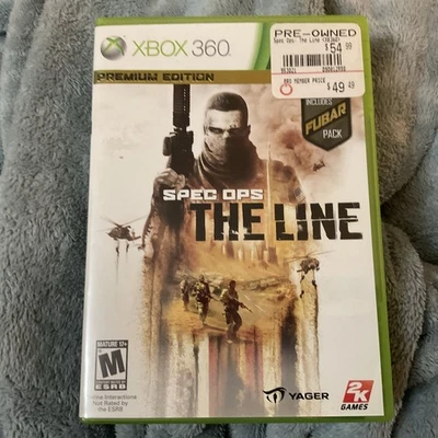 Spec Ops: The Line Premium Edition (Xbox 360) CIB Complete  - Image 1 of 2