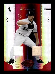2004 Leaf Certified Materials #131 Mark Buehrle Mirror Combo Red #/250 - Picture 1 of 2