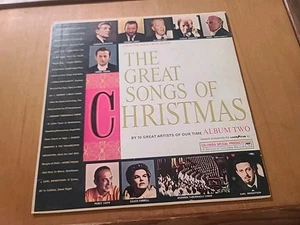 The Great Songs of Christmas Album Two 2 by Columbia Records 33rpm VINYL LP - Picture 1 of 7