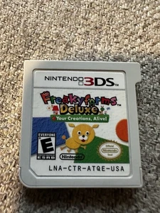 Solo cartucho Freakyforms Deluxe: Your Creations Alive (Nintendo 3DS, 2012) - Imagen 1 de 2