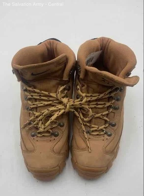 Nike Mujeres Air ACG Marrón Cuero Cordones Tobillo Senderismo Botas Talla EE. UU. 7 Foto 1 de 4