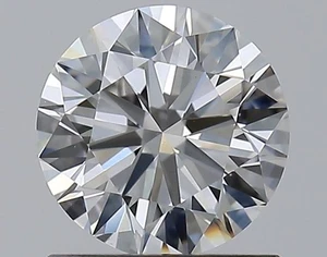Round 0.96 Carat Cert. GIA Natural Mined Diamond Loose G color VS2 clarity - Picture 1 of 2