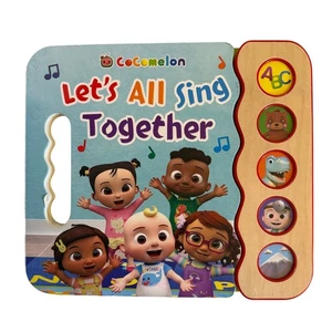 Cocomelon Let's All Sing Together Interaktives Soundbuch ABC Lied Gute-Nacht-Arzt - Bild 1 von 2
