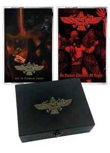 SUMERIAN TOMBS - Age of Eternal Night/As Sumer Thrones At Night [WOODEN TAPE… - Foto 1 di 1