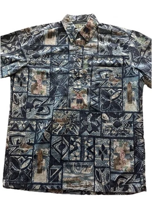 Reyn Spooner Mele Kalikimaka Christmas 2007 Hawaiian Aloha Shirt Mens Medium - Image 1 of 4