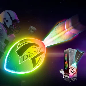 Premium Foam Glow in the Dark Football, Latest LED Light up Football, Color-Chan - Picture 1 of 12