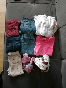 Mädchen Kleiderpaket Größe 98/104   und Reebok   Schuhe  10 teilig   - Bild 1 von 15