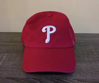 Gorra Philadelphia Phillies Roja con Correa 47 Marca Limpieza Gorra MLB Ajustable Foto 1 de 4