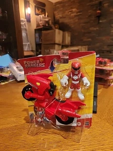 Playskool Heroes Power Rangers Red Ranger Shark Fahrrad Motorrad NEU - Bild 1 von 4