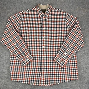 Ariat Clement Button Down Shirt Long Sleeve Wrinkle Free Check Mens XL - Picture 1 of 14