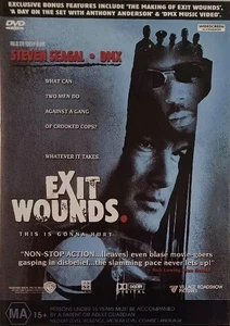 EXIT WOUNDS (Steven SEAGAL DMX Isaiah WASHINGTON) Martial Arts ACTION DVD Reg 4 - Picture 1 of 1