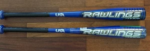 Batte de baseball Rawlings WICKED USWW10 28" 18 oz (-10) 2 chauves-souris USA 5/8" neuves scellées - Photo 1/8