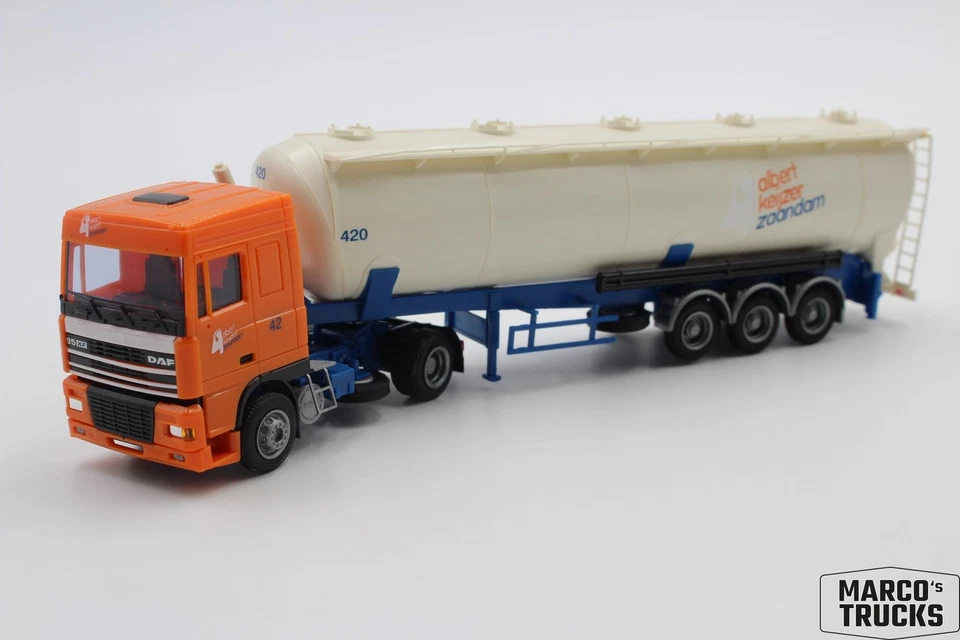 AWM DAF 95XF silo semi-trailer truck "Albert Keijzer Zaandam" 1:87 /AW3172 - Image 1 of 1