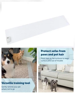 Tappetino Addestramento Scat Shock 60" x 12" Elettronico Animali Domestici Cani Gatti Scatmat Divano Grande - Foto 1 di 10