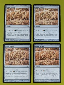 Gruul Signet x4 Guildpact 4x Playset Magic the Gathering MTG - Picture 1 of 1