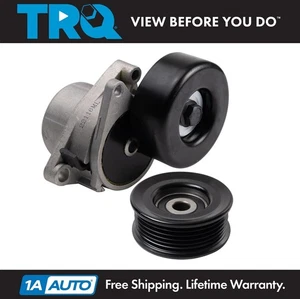 TRQ Serpentine Drive Belt Component Kit Fits 08-12 Rogue 14-15 Rogue Select - Picture 1 of 5