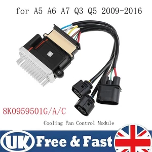 Cooling Fan Control Module for Audi A5 8F7 8T3 A6 Q5 8RB 8K0959501G 8K0959501D^ - Picture 1 of 8