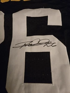 Rod Woodson Signed Autographed Custom Black/White Jersey JSA Authenticated - Picture 1 of 12