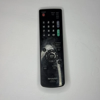 Sharp GA566WJSA Remote Control Tested Working Cleaned OEM - Image 1 of 4