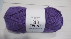 BIG TWIST LIVING YARN..3.85 OZ..199 YDS... PURPLE MAGIC - Picture 1 of 1