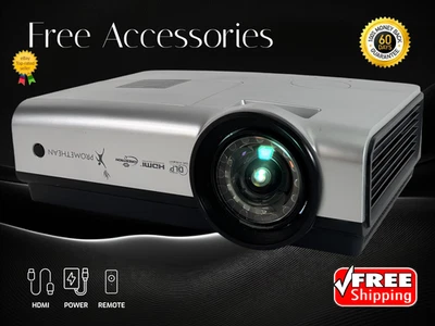 Promethean PRM-35 DLP Proyector Lámpara Vida hasta 6.000 Horas 2500 Lúmenes 4K con Kit Foto 1 de 4