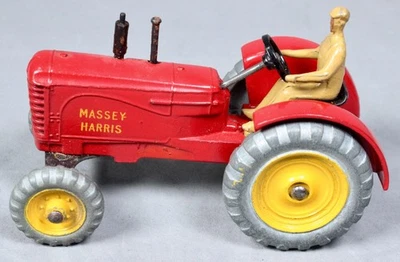 Tractor Dinky Toys 300 Massey-Harris, muy bonito Foto 1 de 4