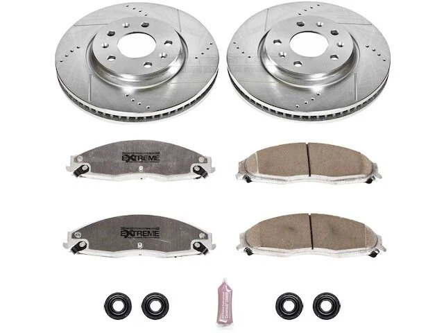 Kit de pastillas de freno delanteras y rotor para Cadillac STS 2005-2008 2006 2007 TQ513QH Foto 1 de 1