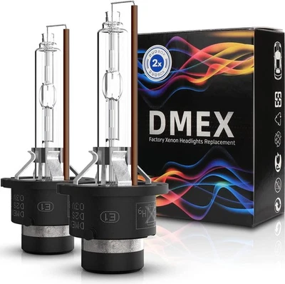 DMEX D2S - 35W - 4300K Warm White Xenon Headlight HID Bulbs  - Image 1 of 4