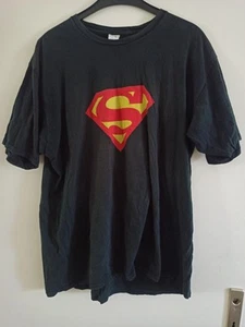 Herren Superman T-Shirt Auffälliger Backprint Gr. XL Oversize - Bild 1 von 5