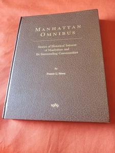 MANHATTAN OMNIBUS Stories of Historical Interest of Manhattan NY Signed 1989 - Imagen 1 de 5