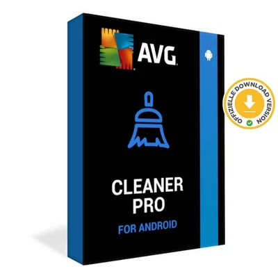 AVG Cleaner Pro Android 2025 | 1 Jahr 1 Gerät | Mobile | Download - Image 1 of 4